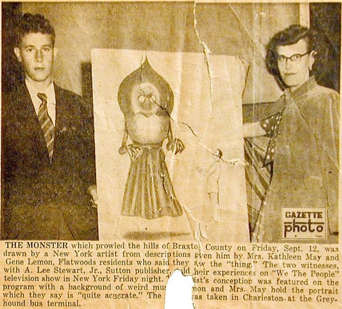 A newspaper account of the event.