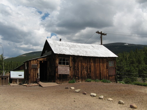 A cabin of the Bonair Mine.