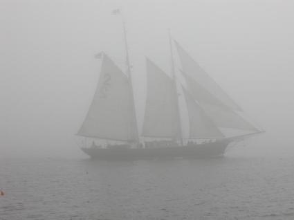 The old woman's boat.