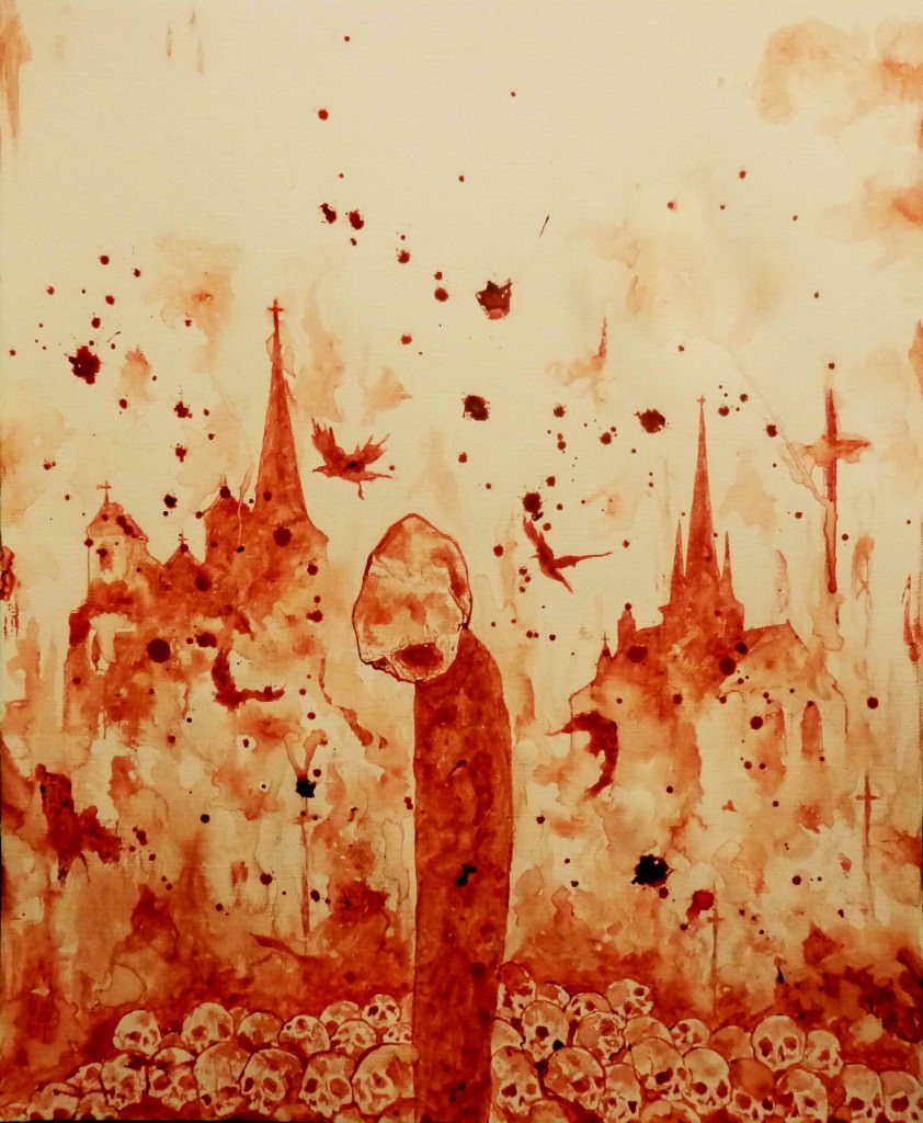 Painting by Max Taccardi