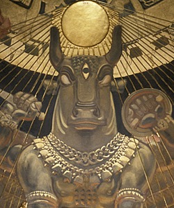 Painting of Argbáktu.