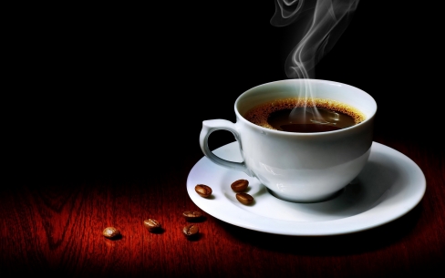 Large Hot Black Coffee Wallpaper 80595