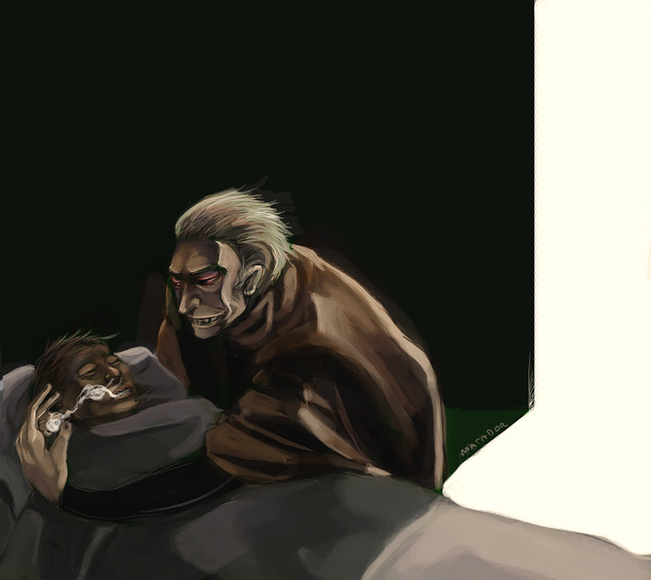 Beau stealing a voice, found on DeviantArt