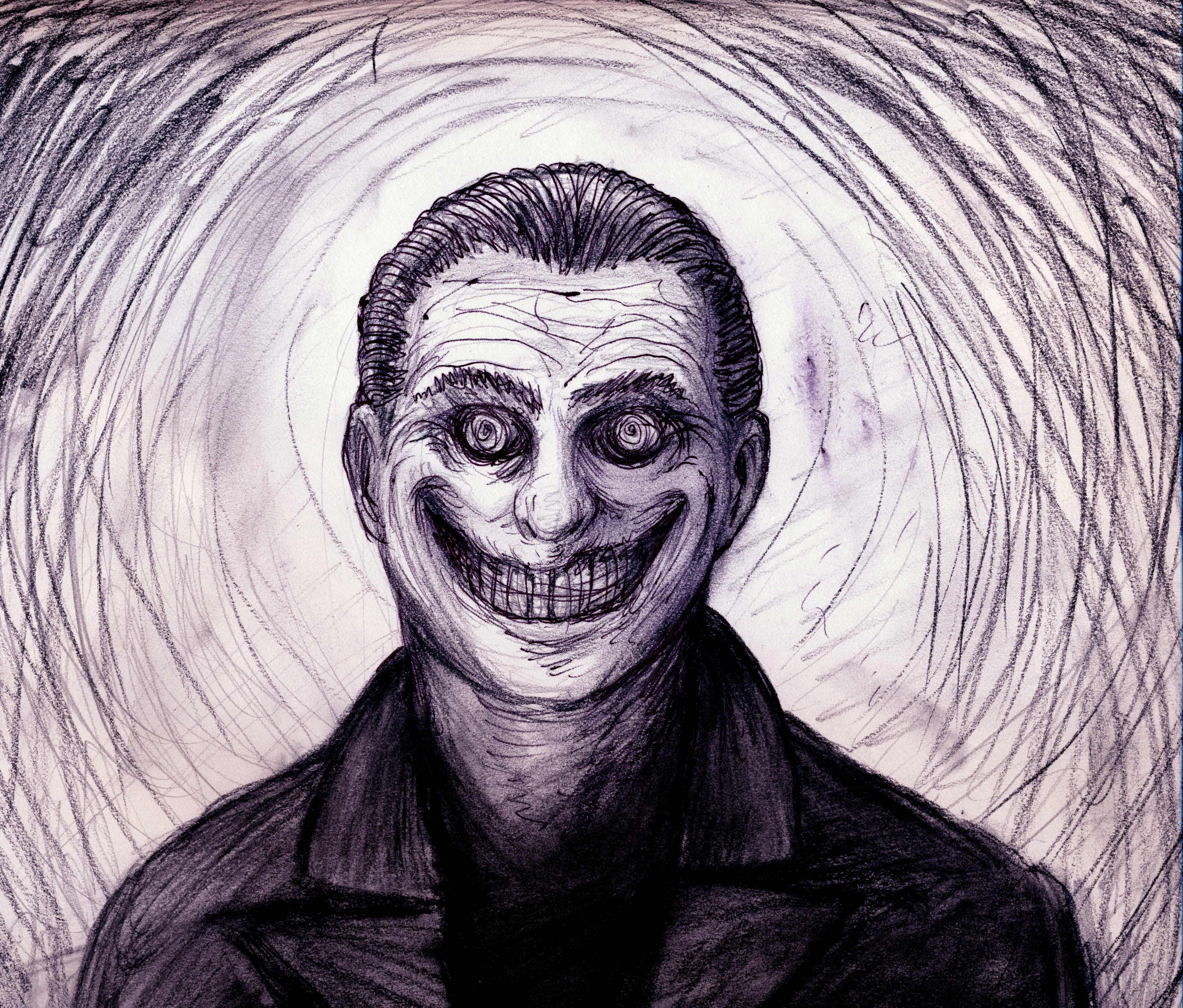The smiling man