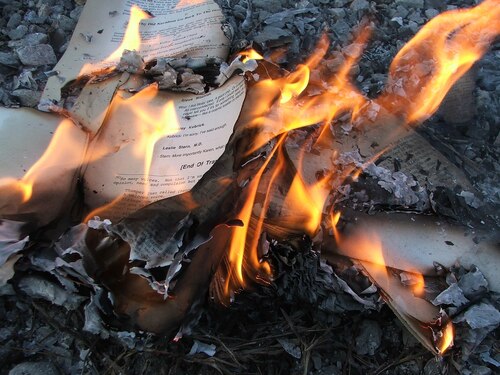 burning